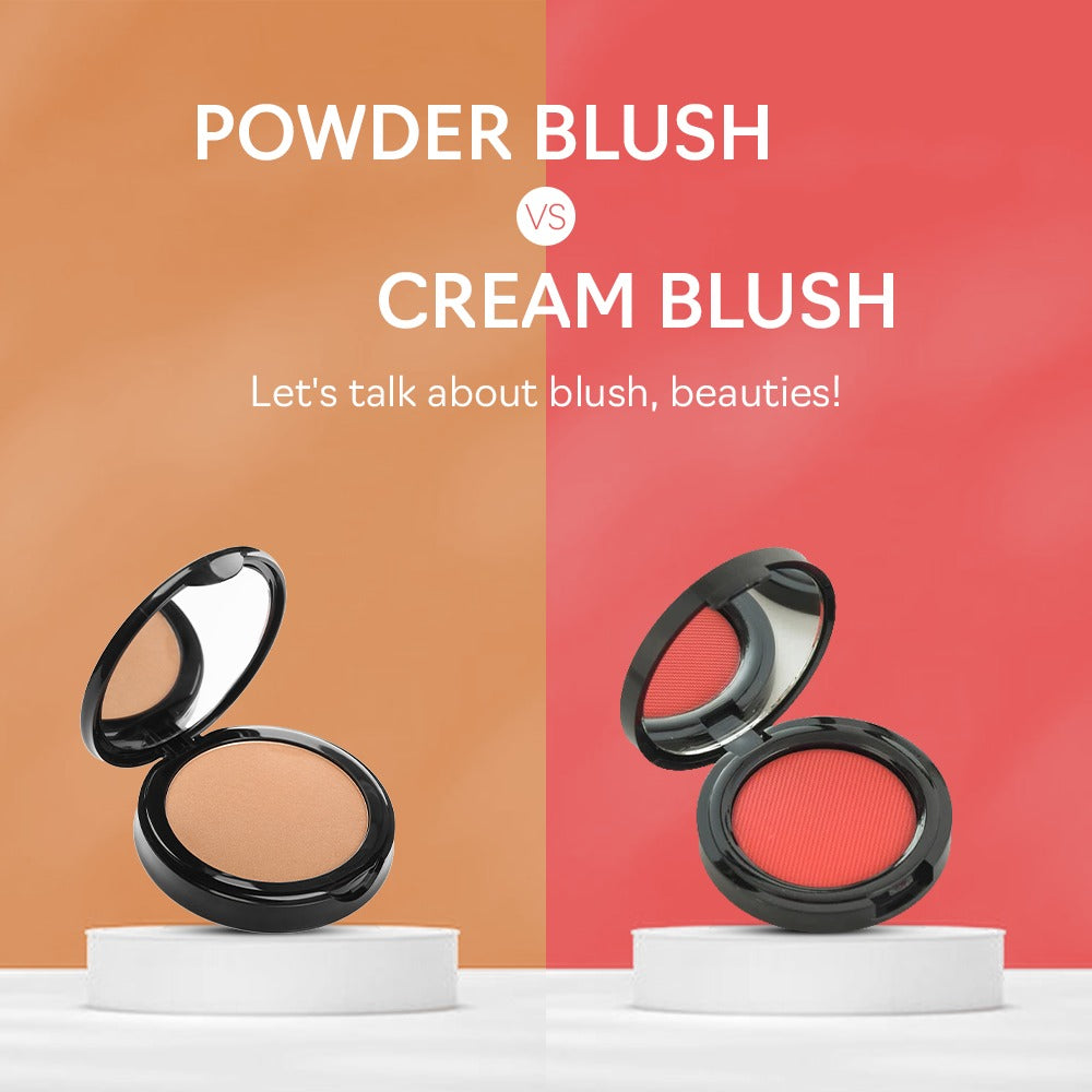 The Blush Battle: Powder Blush vs. Cream Blush