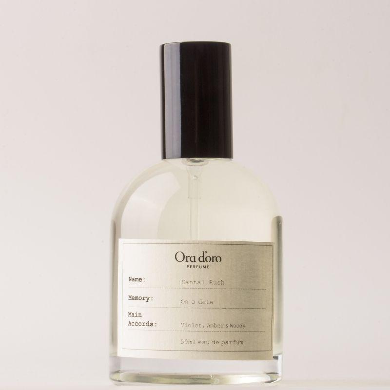 Santal Rush Eau De Parfum 50 ml for Women & Men | Violet, Amber and Woody